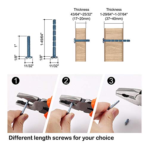 Amerdeco 10 Pack Matte Black 10 Inch(254mm) Hole Centers Kitchen Cabinet Pulls Cabinet Hardware Kitchen Handles for Cabinets Cupboard Handles Drawer Pulls - Image 5
