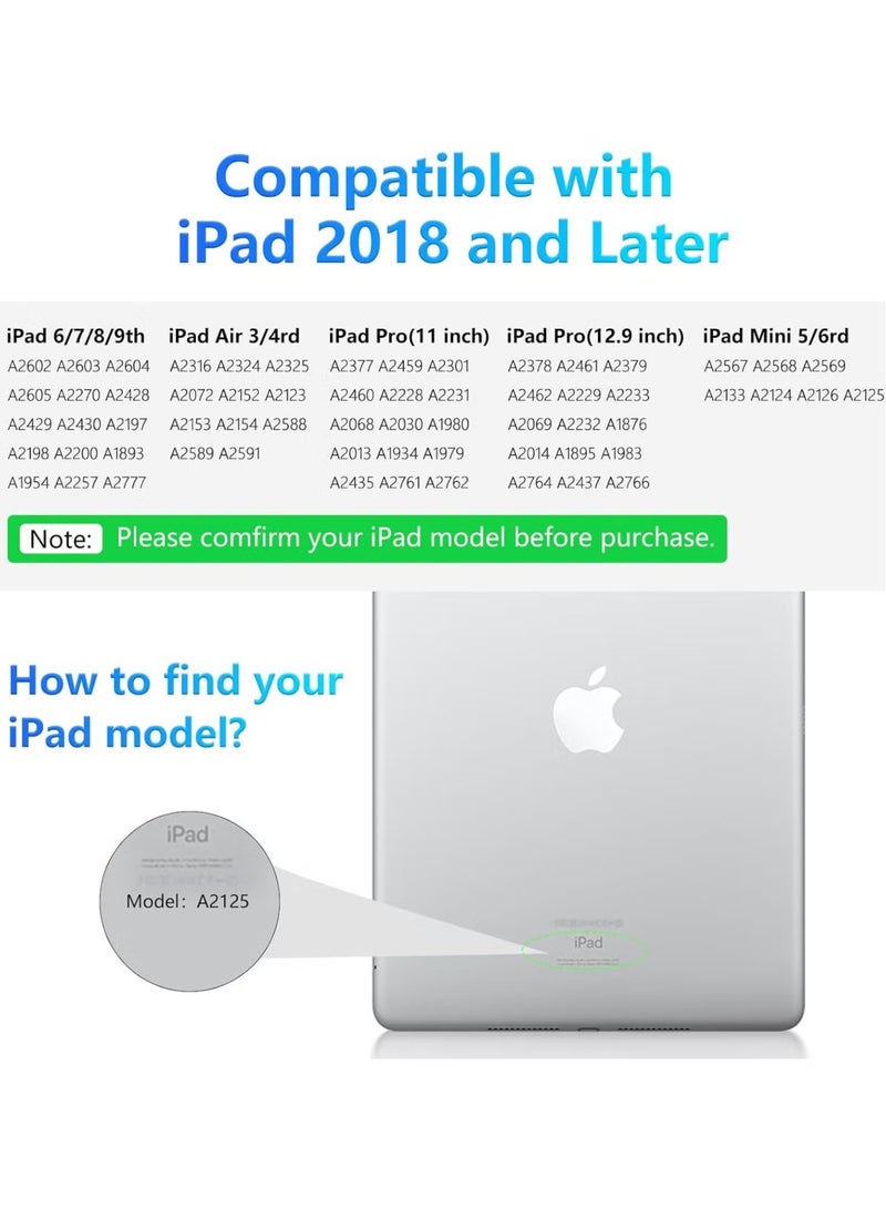 JAJEEK Stylus Pen for iPad 9th & 10th Generation - iPad Pencil 2nd Generation, Fast Charge Active Pencil Compatible with 2018-2024 Apple iPad 6-10th, iPad Pro 11"/12.9"/M4, iPad Air 3/4/5/M2, iPad Mini 5/6 - Black - Image 2