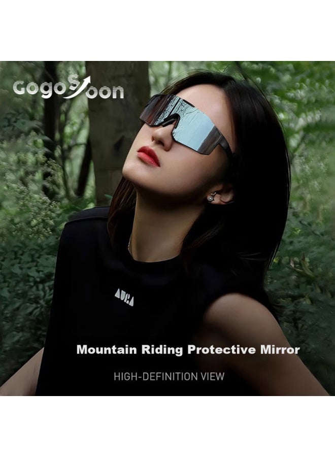 Gogosoon Cycling Gl Windproof Sand Outdoor Sungl Uv Protection Mountain Climbing Goggles Round Face Aviator - Image 2