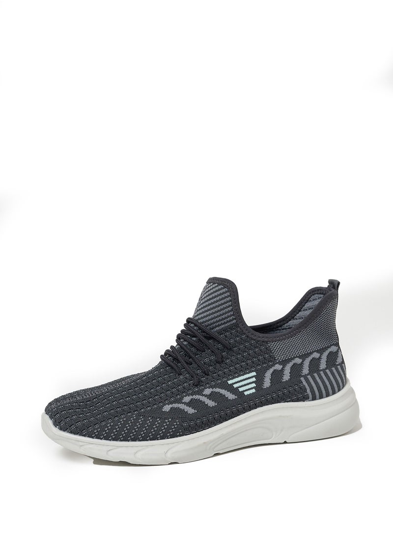 Cobblerz Cobblerz Men's Lace-up Low Top Sneakers GREY  - Image 3
