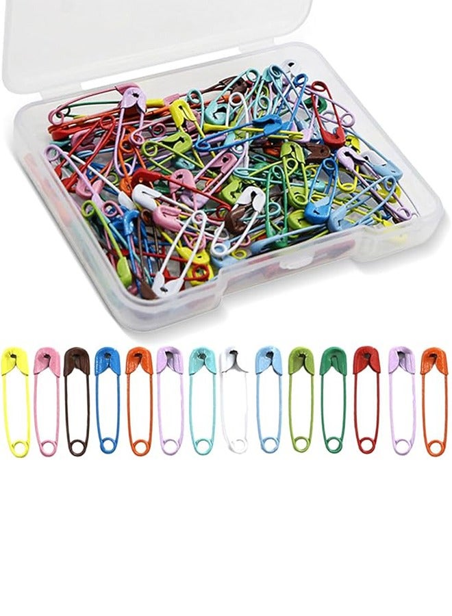 120 Pieces Safety Pins, Mini Metal Safety Pins, Rust-Proof Nickel-Plated Stainless Steel Pins For Clothing Tags, Clothes Sewing, Crafts, Diy Jewelry (A-Multi-Color) - Image 1