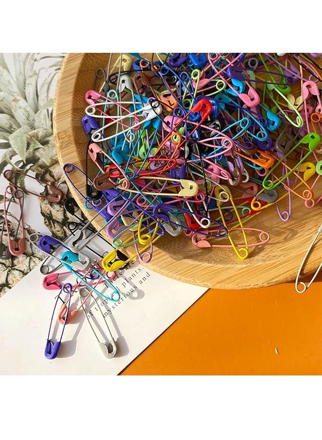 120 Pieces Safety Pins, Mini Metal Safety Pins, Rust-Proof Nickel-Plated Stainless Steel Pins For Clothing Tags, Clothes Sewing, Crafts, Diy Jewelry (A-Multi-Color) - Image 3