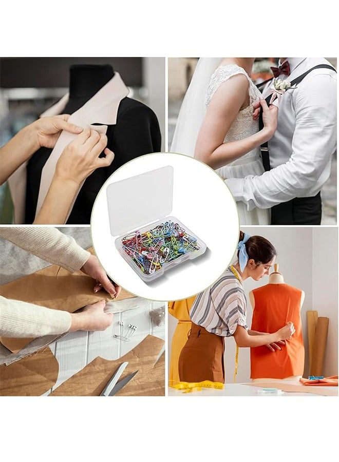 120 Pieces Safety Pins, Mini Metal Safety Pins, Rust-Proof Nickel-Plated Stainless Steel Pins For Clothing Tags, Clothes Sewing, Crafts, Diy Jewelry (A-Multi-Color) - Image 5