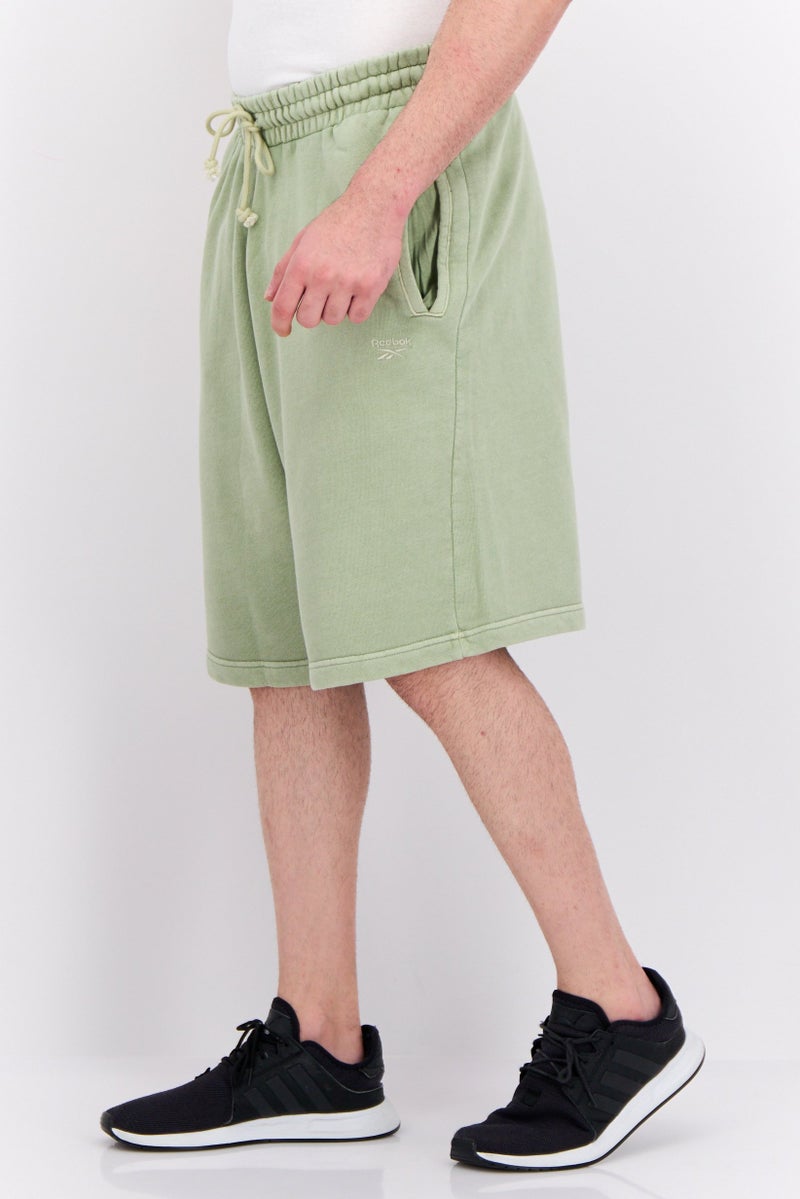 Reebok Men Sportswear Fit Outdoor Shorts, Mint Green - Image 2