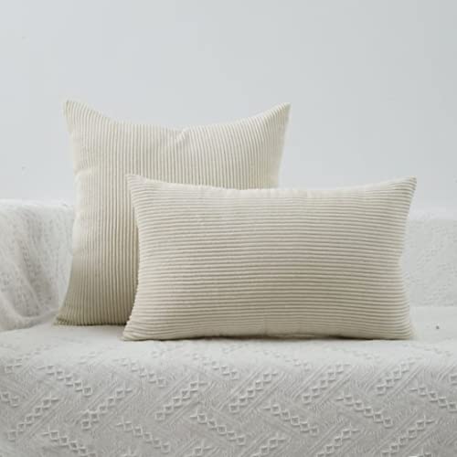 Guffaw Corduroy(CORTRISE) LUXURIOS Pillow Cushion Cover 12X18 INCHES (2) - Image 3