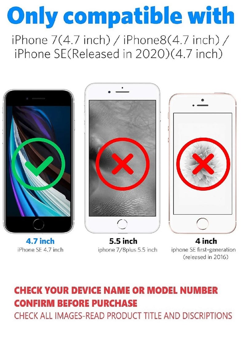 Super 2 Pieces Tempered Glass Screen Protector 5D Designed For iPhone 7 Full Glue Edge to Edge Full Screen Coverage And Bubble Free - Image 2