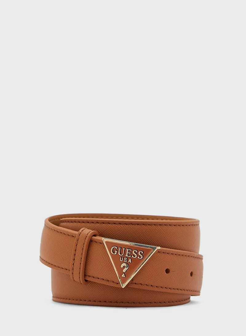 GUESS Buckle None Allocated Hole Belt