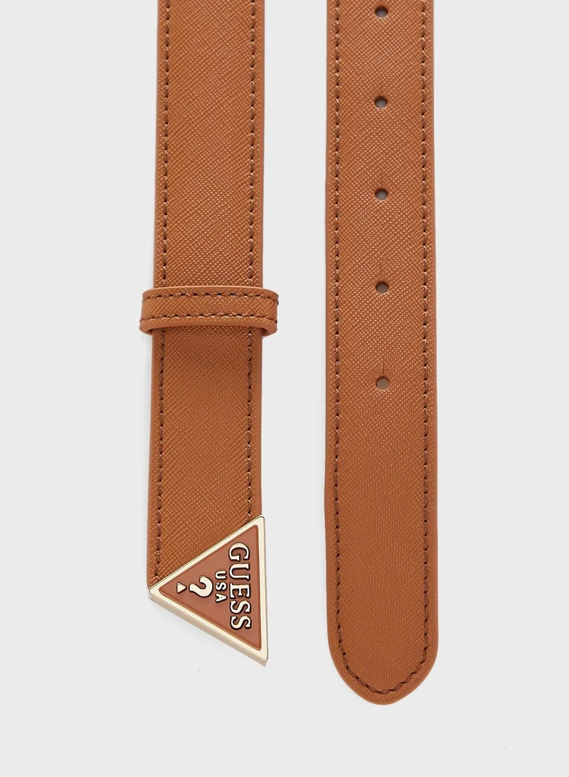 GUESS Buckle None Allocated Hole Belt