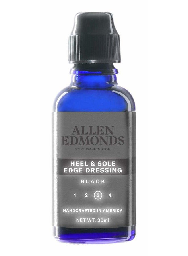 Men's Heel Dressing Shoe Care Product, Black, One Size 0X US