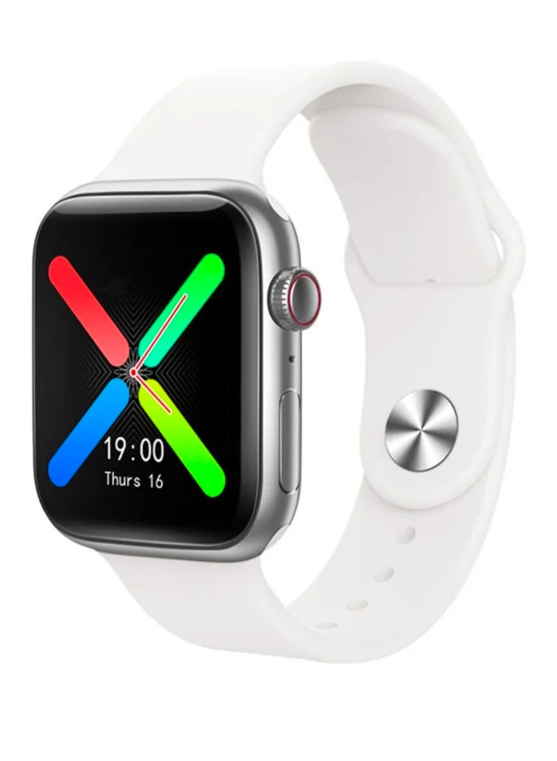 T500 Global Version Smart Watch, 1.54'' IPS Full Touch Screen, White - Image 1