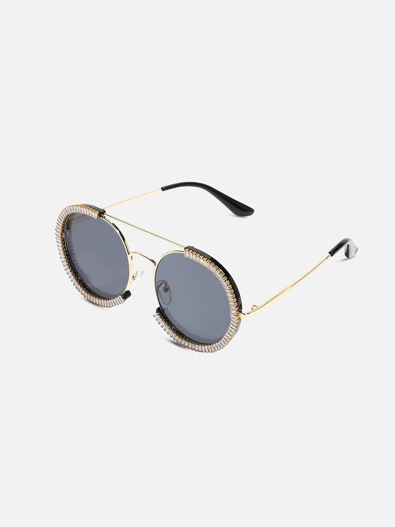 صوص هاوت Women Round Sunglasses With UV Protected Lens SS23_HSSG2228