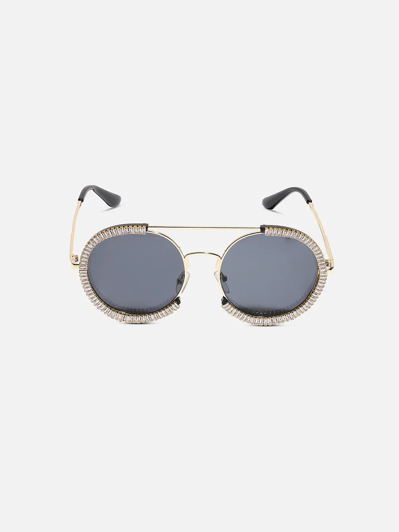 صوص هاوت Women Round Sunglasses With UV Protected Lens SS23_HSSG2228