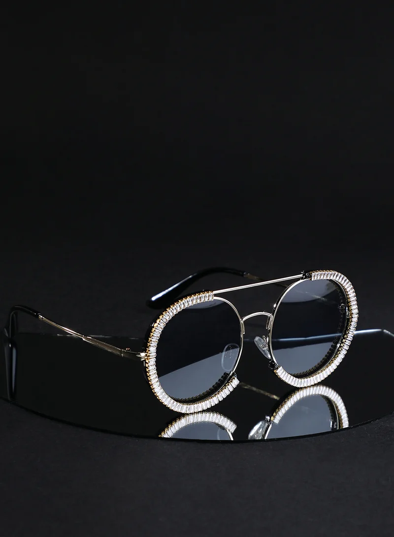 صوص هاوت Women Round Sunglasses With UV Protected Lens SS23_HSSG2228