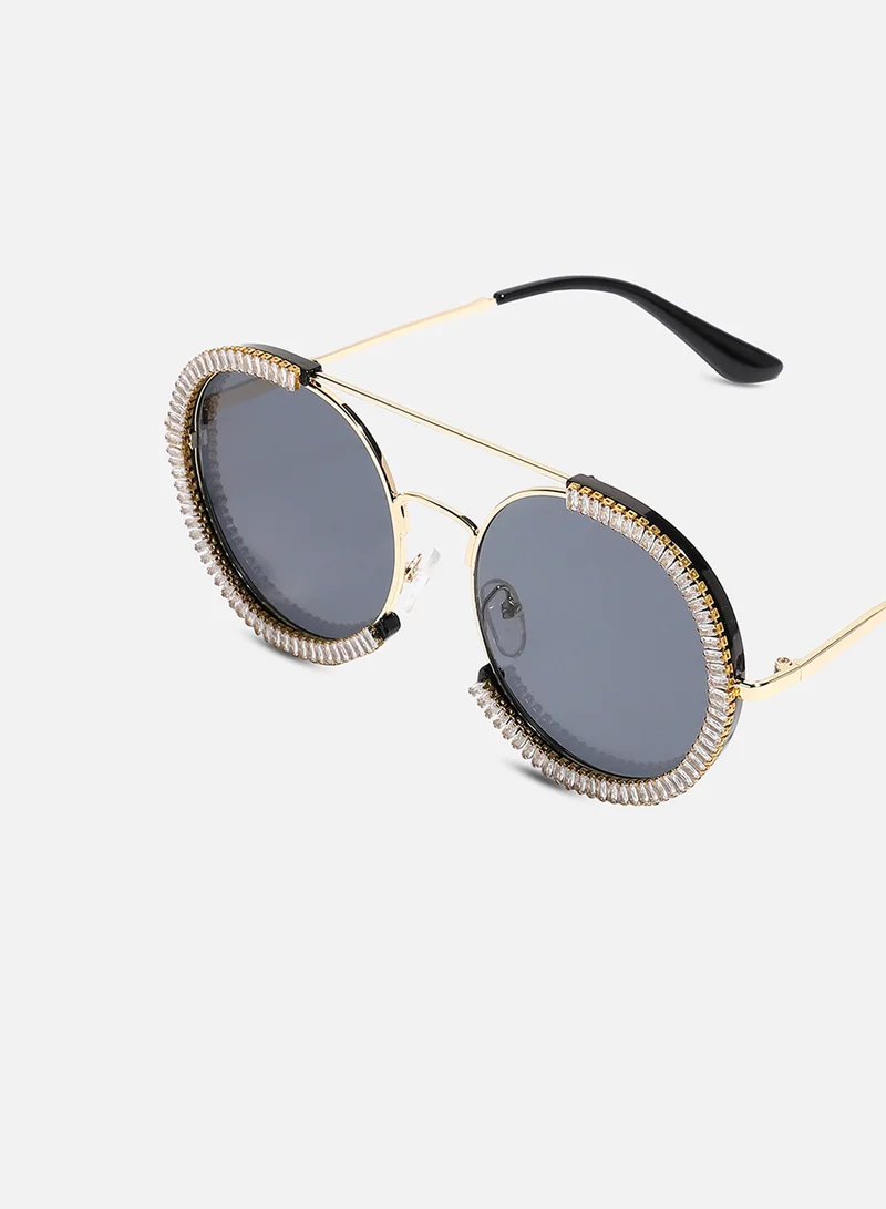 صوص هاوت Women Round Sunglasses With UV Protected Lens SS23_HSSG2228