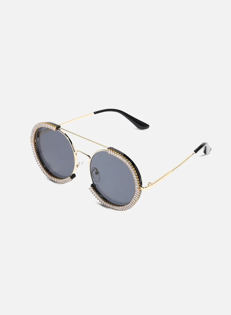 صوص هاوت Women Round Sunglasses With UV Protected Lens SS23_HSSG2228