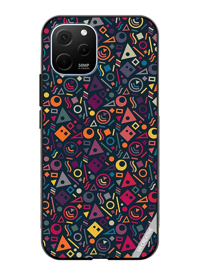 VR CREATIVE Protective Case Cover For Huawei Enjoy 50z Maxin Pattern Design Multicolour - Image 1