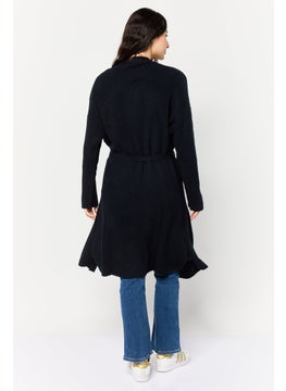 French Connection Women Knitted Belted Cardigans, Navy  - Image 2