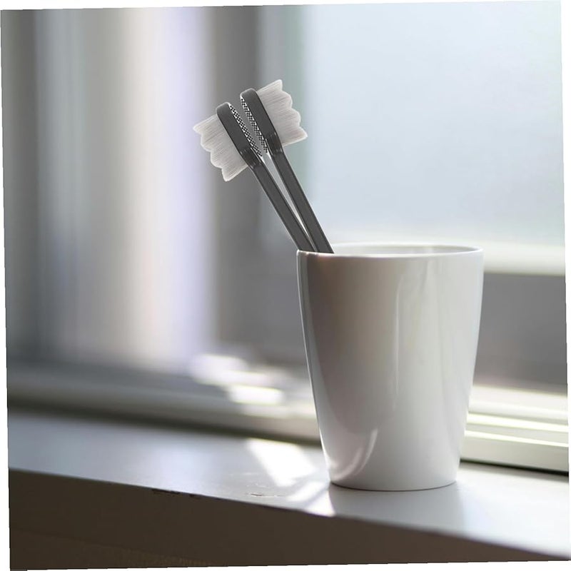 Portable Soft Bristle Travel Toothbrush Compact Reusable PP for Outdoor Business Trips - Image 5