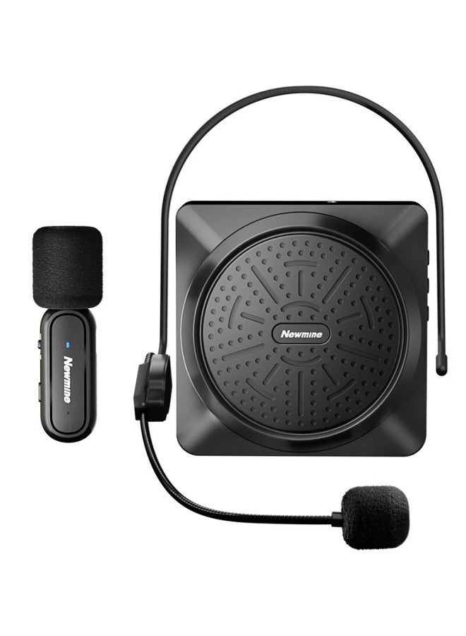 Newmine U-238 Small Bee Amplifier, Teacher-specific Wireless Clip-on Teaching Loudspeaker, Microphone, Tour Guide Explanation, Outdoor Portable Megaphone, High-volume Bluetooth Speaker - Image 5