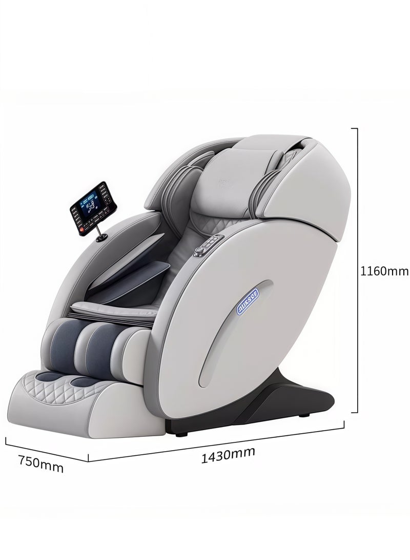 أريكة تدليك كهربائية متعددة الوظائف، كرسي تدليك، كرسي تدليك كامل الجسم + مساحة كبسولة، موسيقى لاسلكية، انعدام الجاذبية من أجل راحة مثالية. - Image 2