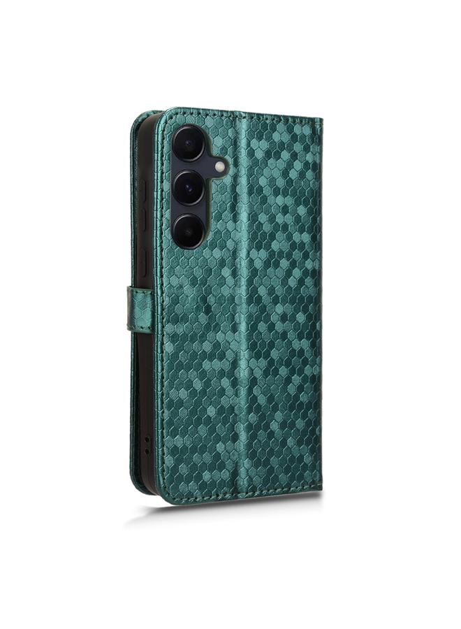 اس-توب جراب لهاتف Samsung Galaxy F55 5G / M55 5G / C55 5G جراب هاتف جلدي منقوش بنقط قرص العسل - Image 3