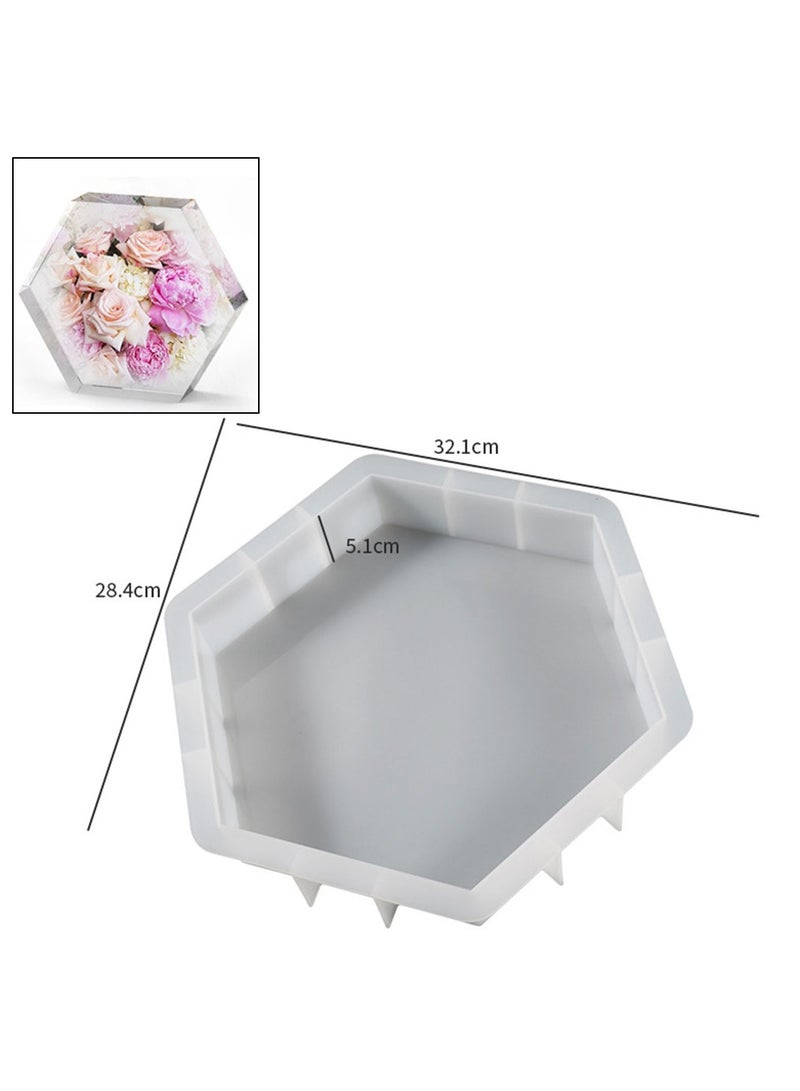 Versatile Silicone Mold for Epoxy Resin and DIY Crafts – Reusable Flexible Mold for Art, Jewelry, Soap, and Candle Making