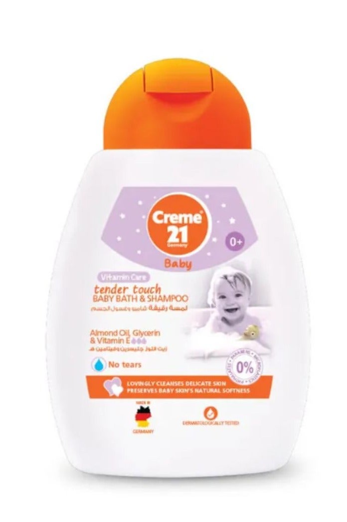 Creme21 Tender Touch Baby Bath And Shampoo 250ml