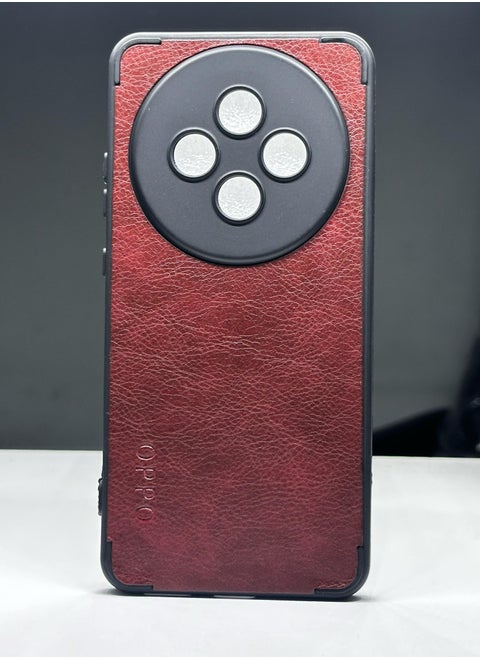 Dark Brown Leather Case for Oppo 12F with Black Frame is a case specially designed to protect your device from scratches and shocks.