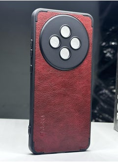 Generic Dark Brown Leather Case for Oppo 12F with Black Frame is a case specially designed to protect your device from scratches and shocks.  - Image 2