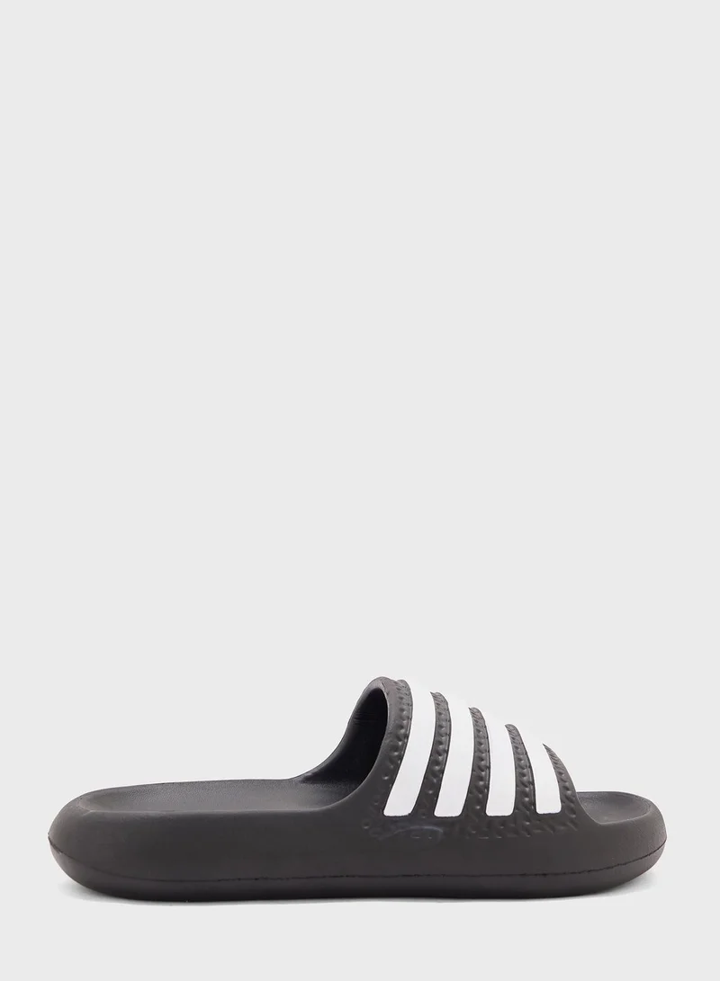 جينجر Striped Strap Slides