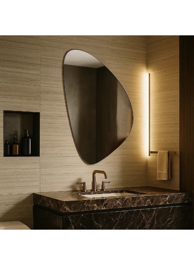 مرايا مضيئة 70*60 سم، تعطي مظهرًا مميزًا