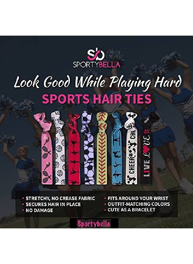 Infinity Collection - Softball Hair Accessories Girls Softball Hair Ties For Softball Player And Softball Teams - Image 1