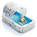 QPAU Kiddie Pool 65 x 39 Inflatable Pool for Kids Toddlers Ball Pit Baby Pool with Soft Cushioned Floor Canopy for Sun Protection Durable Outdoor Play Toys for Backyard Indoor Blue - Image 3