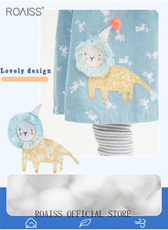 2-7 Years New Children Long Sleeve Cartoon Lions Dress Outfit Baby Girl Princess Dress Cotton Kids Clothes - pzsku/ZA78C7F6234F1F9D11724Z/45/_/1722566158/bdc98e83-dce1-46f8-8dca-e9d9b1c01d60