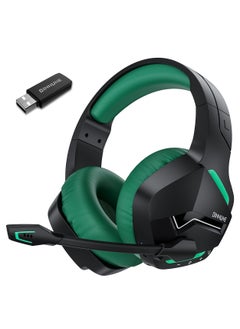 BINNUNE BINNUNE BW01 Bluetooth 2.4GHz Wireless Gaming Headset with Microphone for PC PS5 PS4 Laptop Computer  - Image 1
