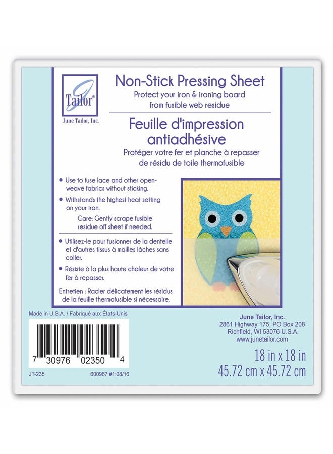 June Tailor Non Stick Pressing Sheet 18x18" - Image 1