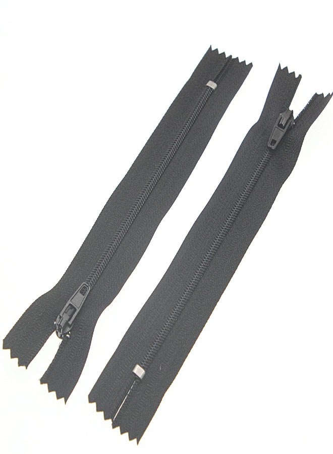 SHUNLI #3 Nylon Coil Zipper,Black Closed End Zippers Bulk for DIY Tailor Sewing Crafts,Bags,Purses(20 PCS/Pack,16 Inch) SHUNLI - Image 3
