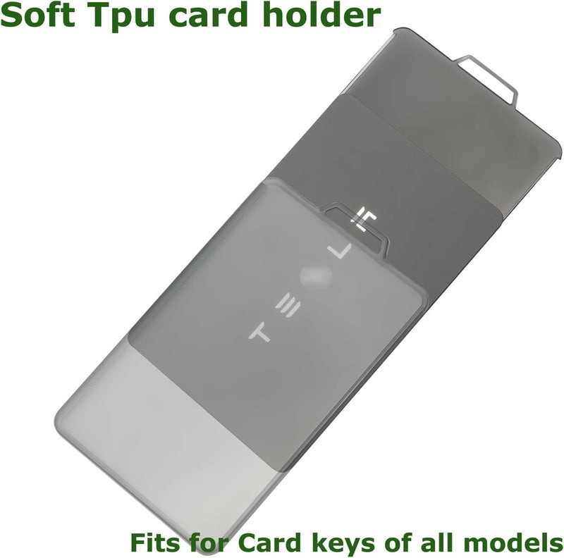WNILIAN TPU Key Fob Cover for Tesla Model X with Keychain Protection - Image 3