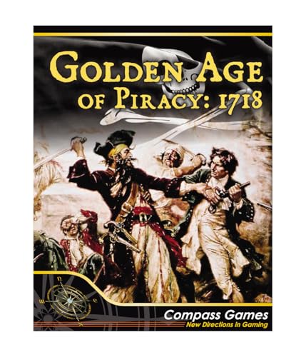 Compass Games Golden Age of Piracy 1718 Board Game - Image 1