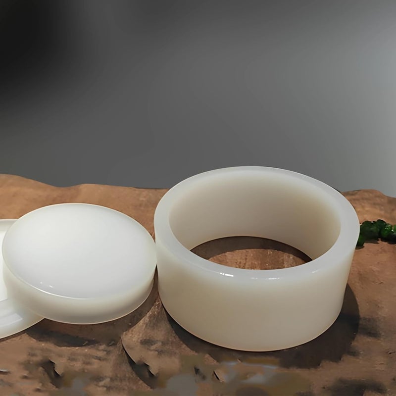 3D Mold Set for Bath Bombs, 2.5-Inch Round Plastic Molds, Soap & Shampoo Press Bar Mold for DIY Projects - Image 5