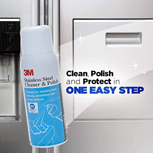 3M Stainless Steel Cleaner and Polish, 21 oz Aerosol - Image 5