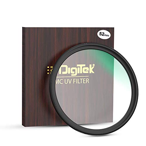 DIGITEK® (MCUV52 MM) 52mm MC UV Filter with 16 Multi-Coated Layers for DSLR Camera Lens Protection from UV Rays, Dust & Scratches - Image 1