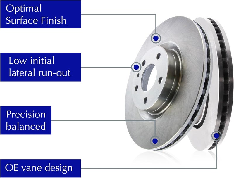 Centric Parts 121.25002 C-Tek Standard Brake Rotor - Image 3
