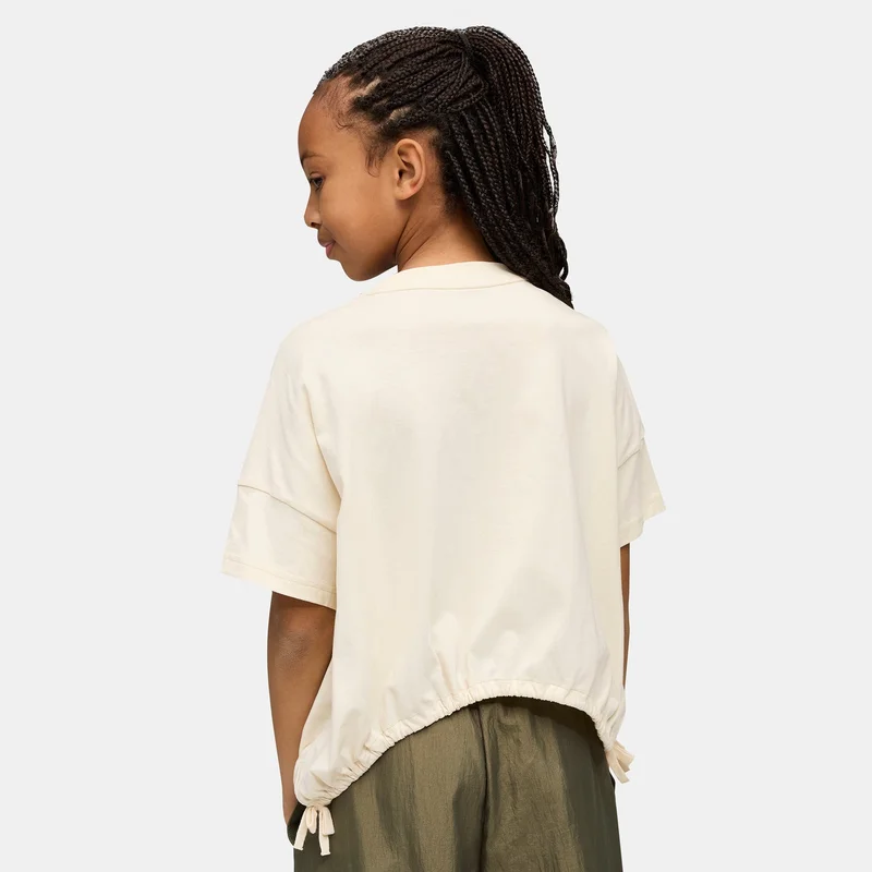 Puma White Kids' TWEENERVERSE Knotted T-Shirt  | Best Price UAE