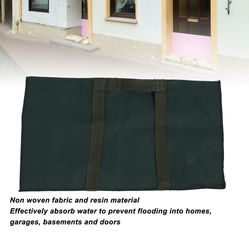 2PCS Flood Barriers Water Absorbent Resin Reusable Self Expanding Flood Prevention Bag for Door Window - Image 5