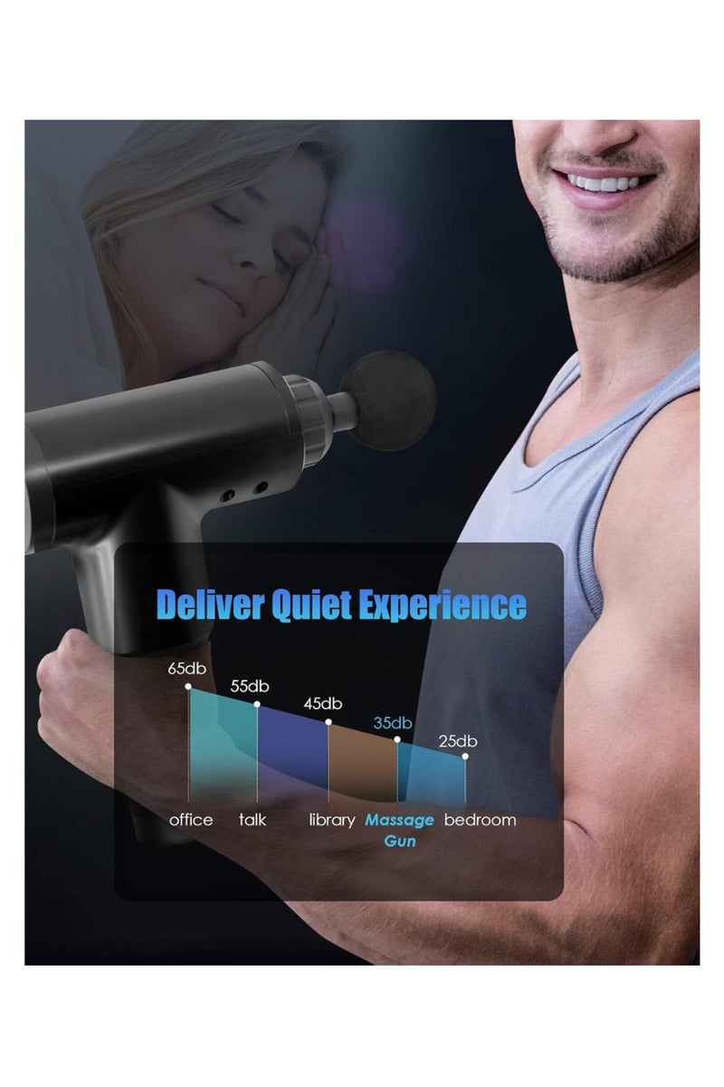 FACIAL EE Phyzioline   facial gun professional handheld muscle deep tissue massage gun (multi color) - Image 3
