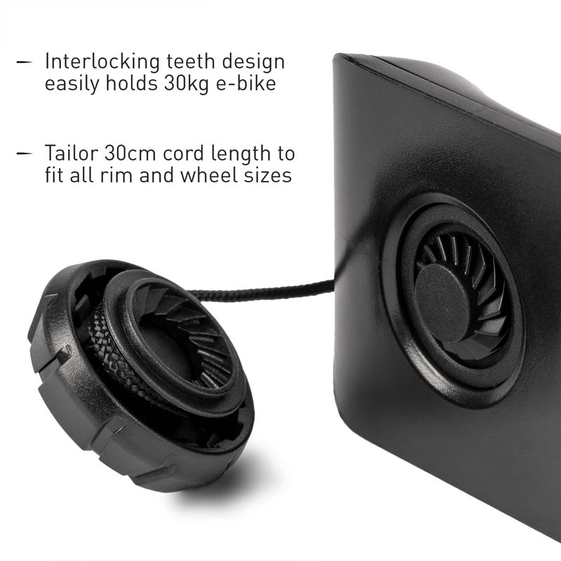 Hornit CLUG PRO | Wall Mounted Bike Rack | Plus | Secured by FIDLOCK | Easy to Install - Image 4
