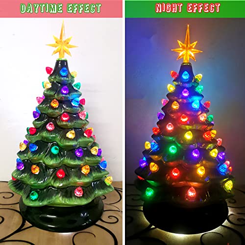 KonohaELF Replacement Lights Bulbs for Ceramic Christmas Tree Ornaments,Ice Cream Shape Light up Medium Twist Pegs Accessories for Ceramic Craft Project - Image 5