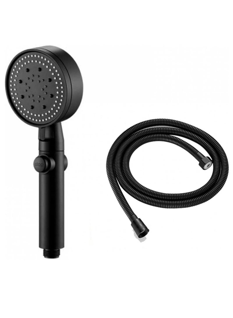 Multi-Functional High Pressure Shower Head with 5 Modes, High Pressure Handheld Shower Head with ON/Off Switch, Water Saving, Easy to Install - Image 1