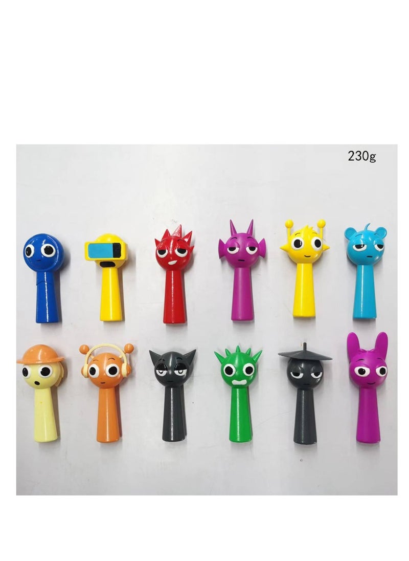 Y&D 24 Piece Sprunki Figures The  Action Figure Toys For Fans  Series Figures Model Birthday Cake Toppers  - Image 3